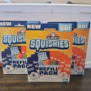 Squishies Secret Solution Refill Pack - Blue and Orange